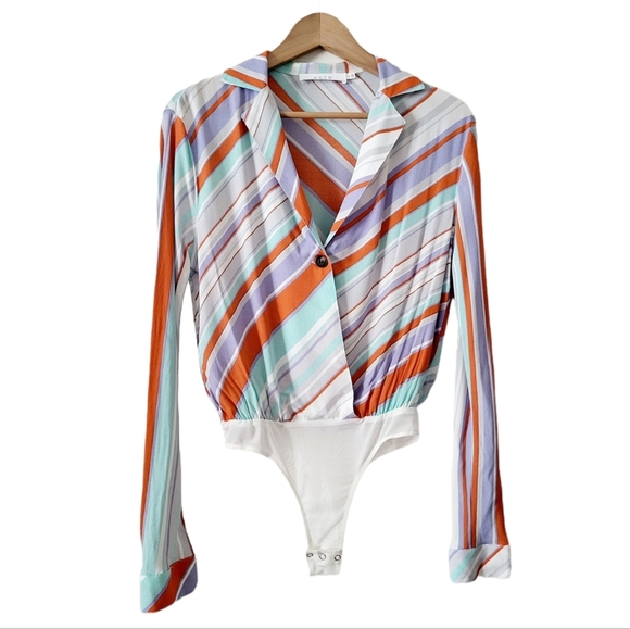 ASTR The Label Motif Body Suit Multi Color Size XS - Picture 3 of 11